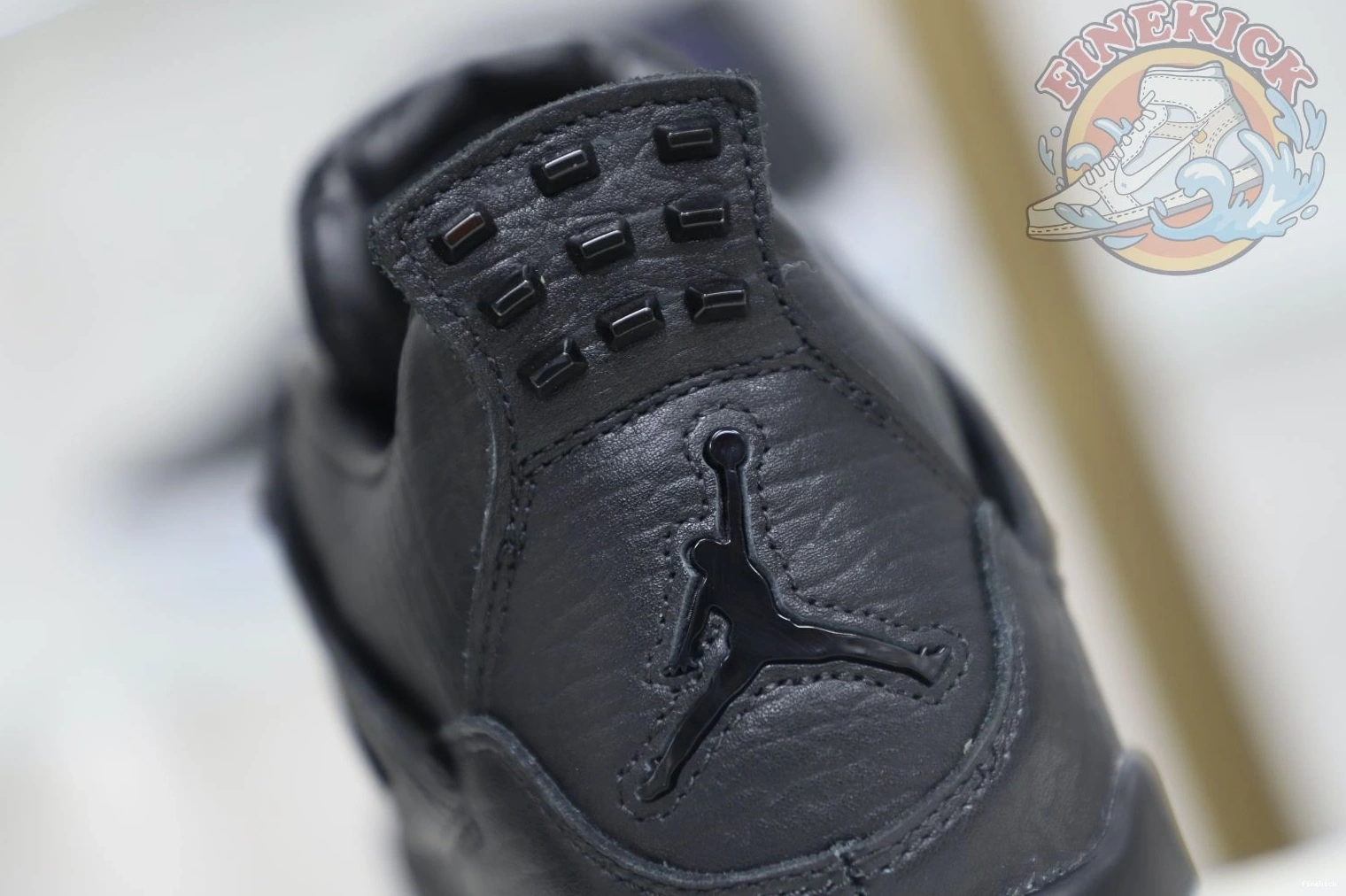 4 Jordan Air black Jordan ponyhair retro 0125